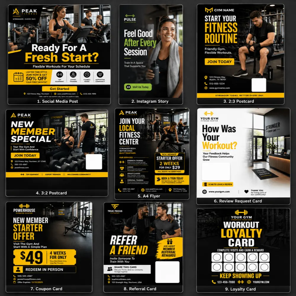 FitPulse Marketing Bundle for Gyms and Fitness Centers - Image 2